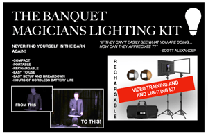 Image of BANQUET MAGICIANS LIGHTING KIT (PREORDER)