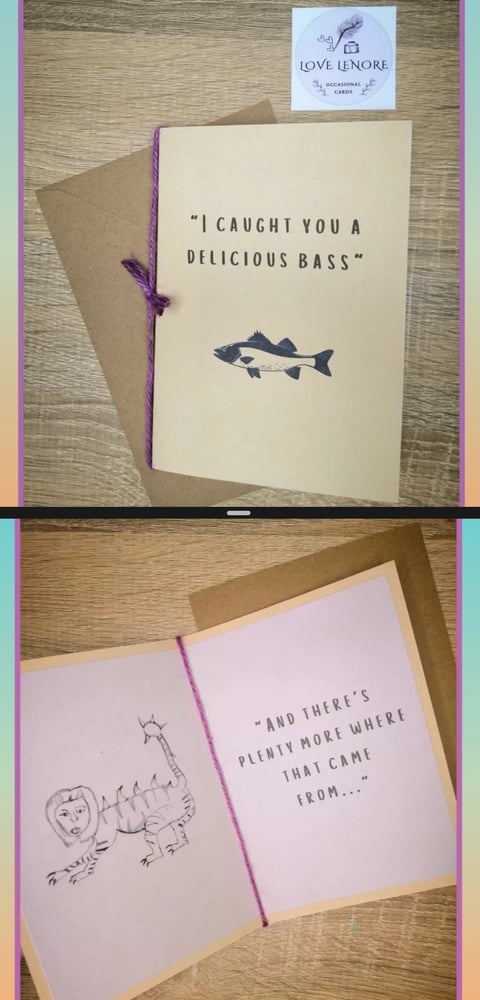 Image of "Dynamite Love" - Novelty Card