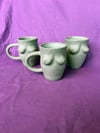 Bewb Mug with Handle (Grey Speckled + Raw)