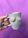 Bewb Mug with Handle (Grey Speckled + Raw)