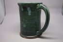 Image 3 of Green & Blue Rolled-Rim Steins