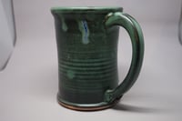 Image 3 of Green & Blue Rolled-Rim Steins