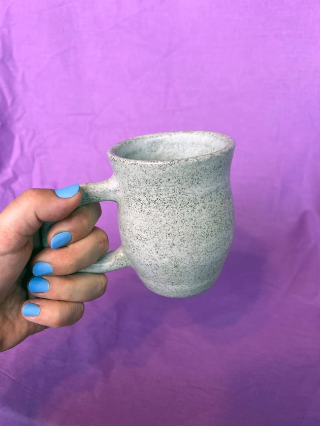 Mug (Grey Speckled + Glazed)
