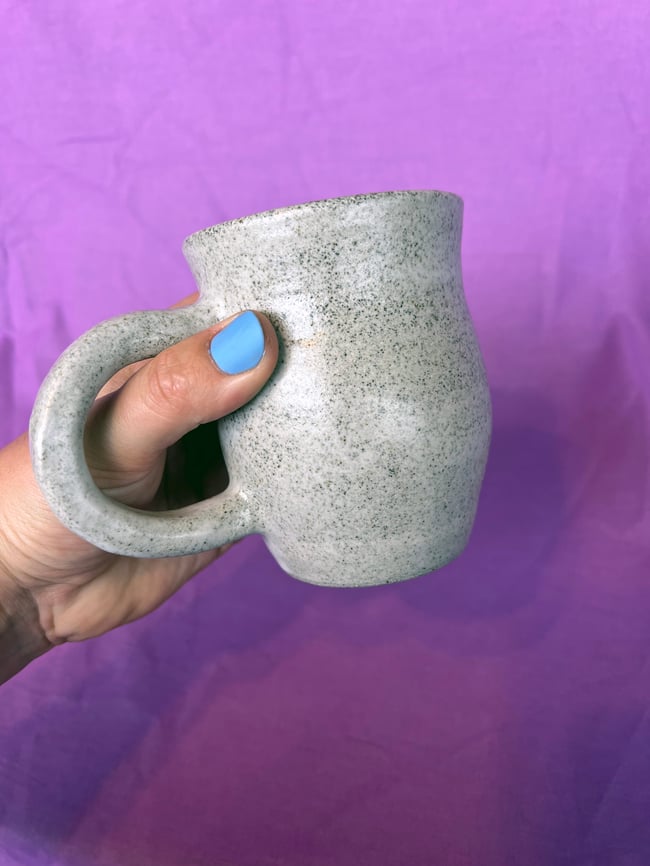 Mug (Grey Speckled + Glazed)