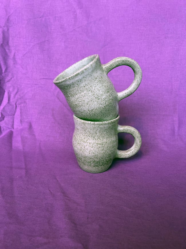Mug (Grey Speckled + Glazed)