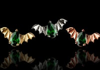 Image 3 of Bat with emerald 