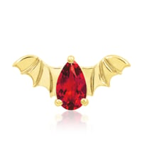 Image 1 of Bat with garnet 