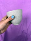 Latte Mug (Grey Speckled + Unglazed)