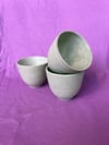 Latte Mug (Grey Speckled + Unglazed)