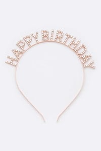 Image 1 of HBD Headband  {ORG. $15}