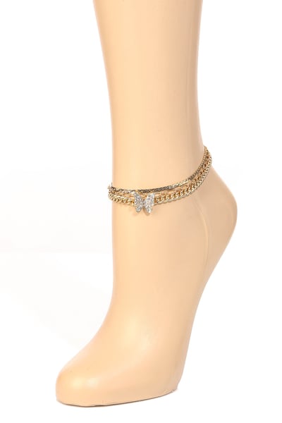 Image of Butterfly Anklet