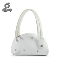 Image 3 of White Space-saving Flattenable Bag