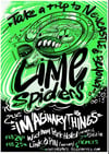 LIME SPIDERS @ LINK & PIN!