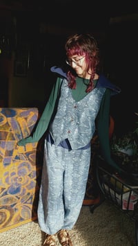 Image 1 of hooded vest & trousers