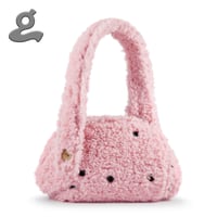 Image 4 of Pink Fur Space-saving Flattenable Bag