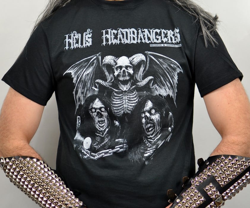 HELLS HEADBANGERS - HALSEYCAUST T-SHIRT