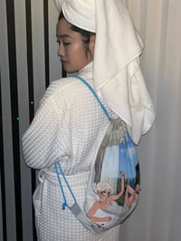 Image 2 of GRAPE X YUE DRAWSTRING BAG