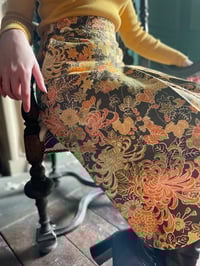Image 2 of Vintage Bernadette Midi   ‘Chrysanthemum’ Size 12