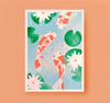 Koi Nénuphar - Riso A5