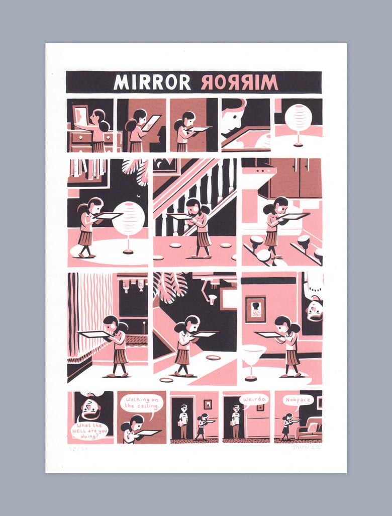 Image of Mirror Mirror Screen Print