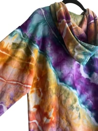 Image 19 of S Unisex Comfort Wash Hoodie in Bold Geode Ice Dye