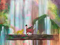 LION KING - PRINT
