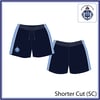 BME - Sport Shorts Shorter Cut (SC) Sky/White Piping