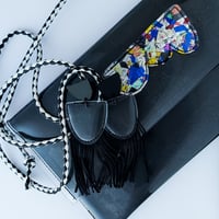 Image 2 of Simply black clutch