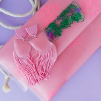 Image 1 of Pretty in pink clutch