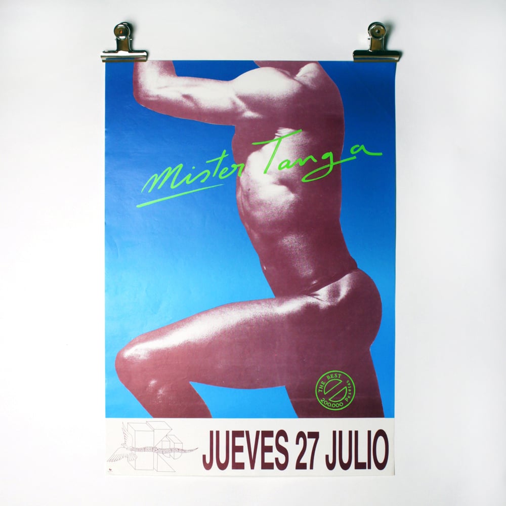 Image of Ku Poster – Mister Tanga 1989