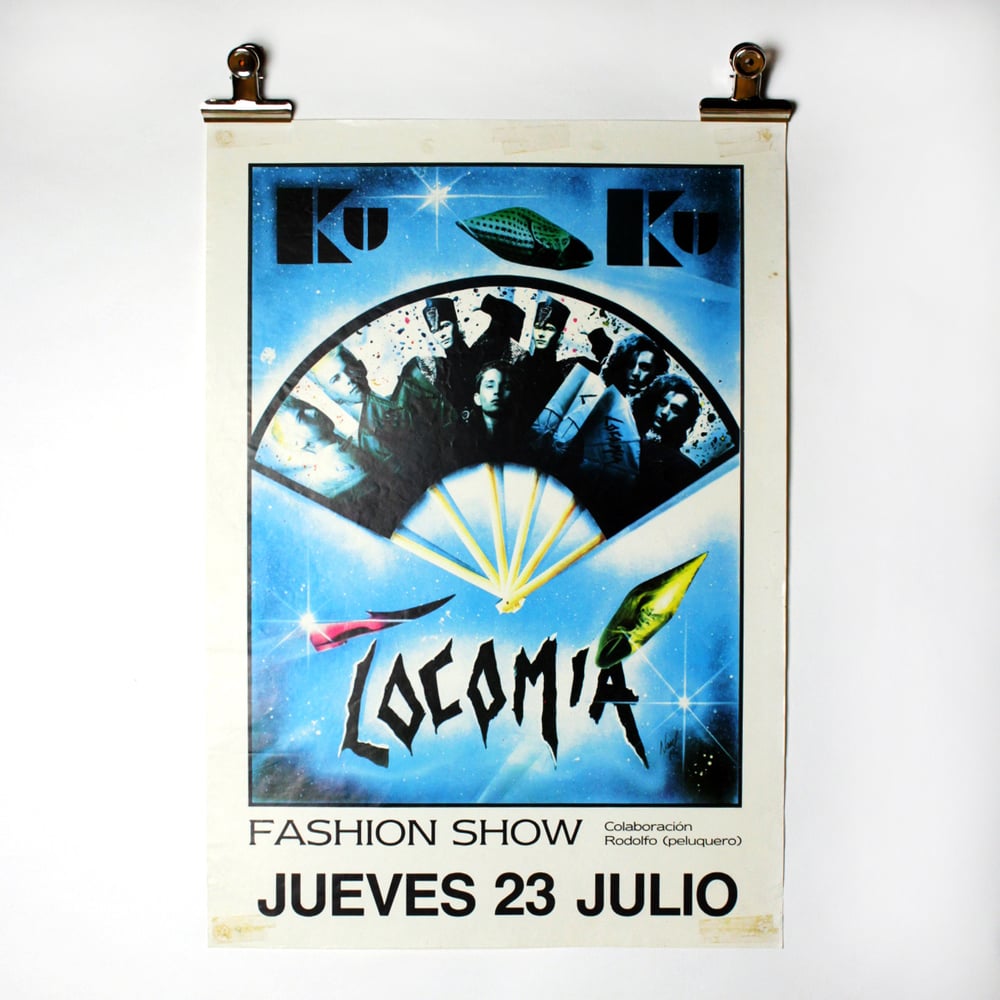 Image of Ku Poster – Locomia 1987