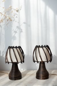 Image 2 of Paire de lampes de Louis Sognot