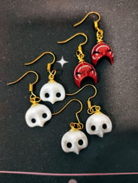 Image 1 of FFXIV ANCIENT/EMET/AMAUROTINE MASK EARRINGS/NECKLACE (Pre-Order)