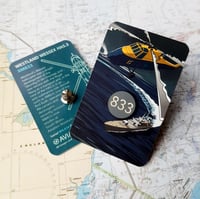 Image 1 of Royal Navy Westland Wessex HAS.3 XM833 pin badge