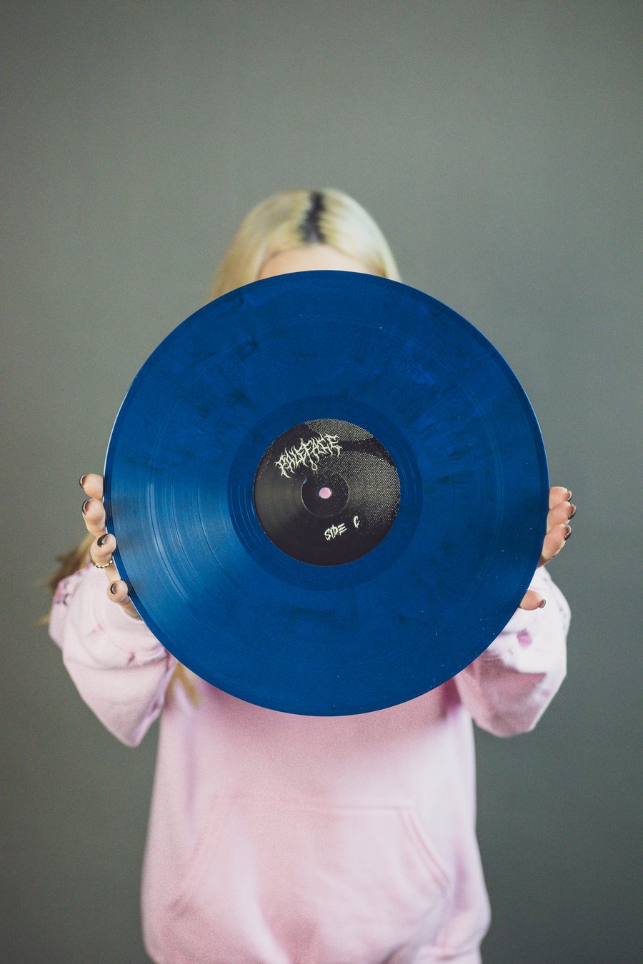Image of FEAR & DAGGER BLUE MARBLED VINYL + A2 POSTER