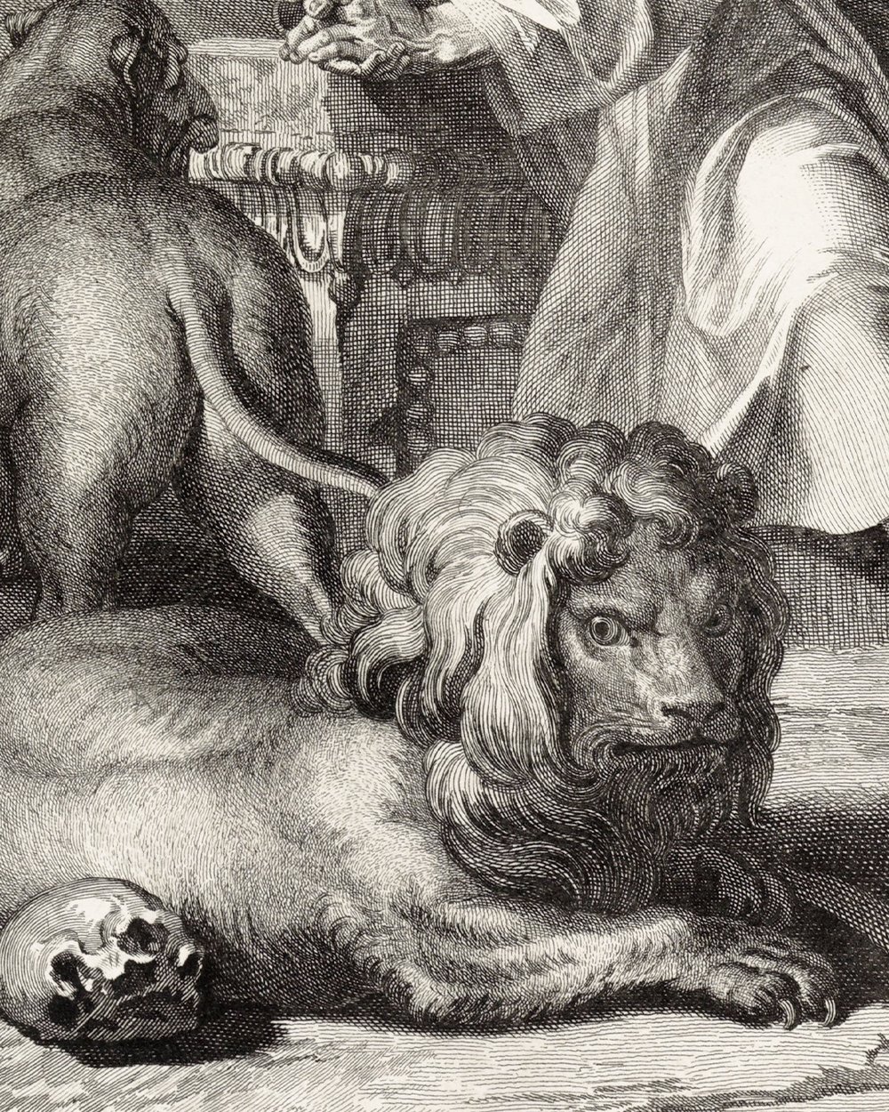 "Daniel in the lions' den" (1720 - 1728)