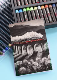 Image 1 of Glenfinnan Viaduct A6 Notebook