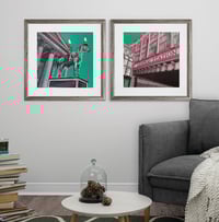 Image 3 of Glasgow Central, Fine Art Print - Teal