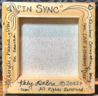 Image 5 of "IN SYNC" by Katy DeBra, 3" x 3" x 0.4"