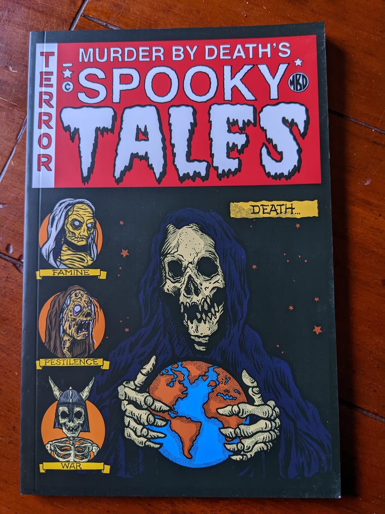 Image of Softcover edition: AUTOGRAPHED BY THE BAND! MBD's Spooky Tales Comic/Lyric Book SHIPS DEC 12th