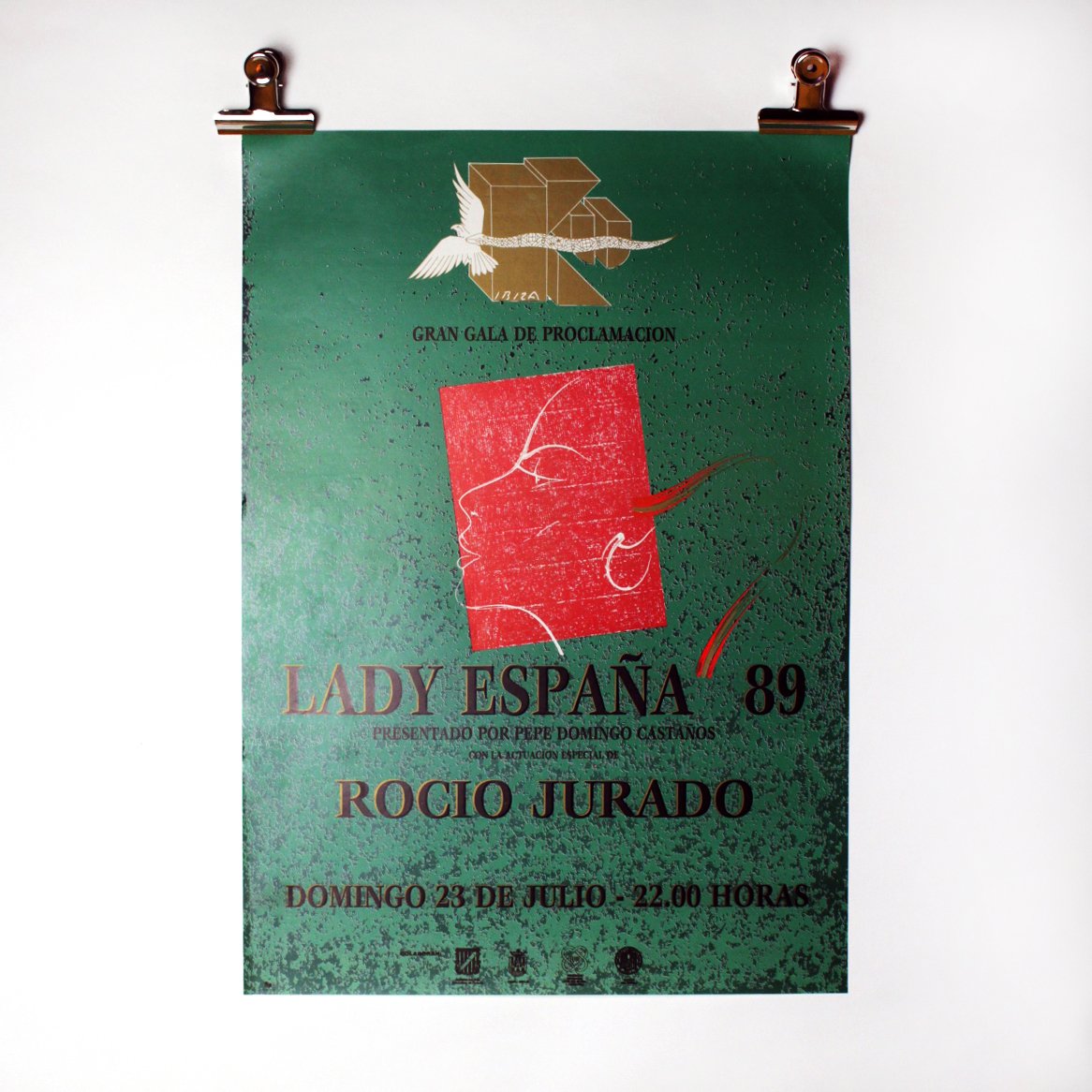 Image of Ku Poster – Lady España 1989