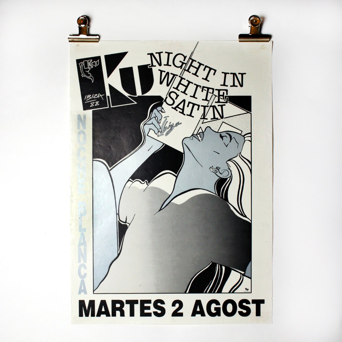 Image of Ku Poster – Noche Blanca 1989