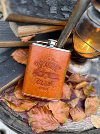 Image 1 of Dragon Claw Hip Flask 