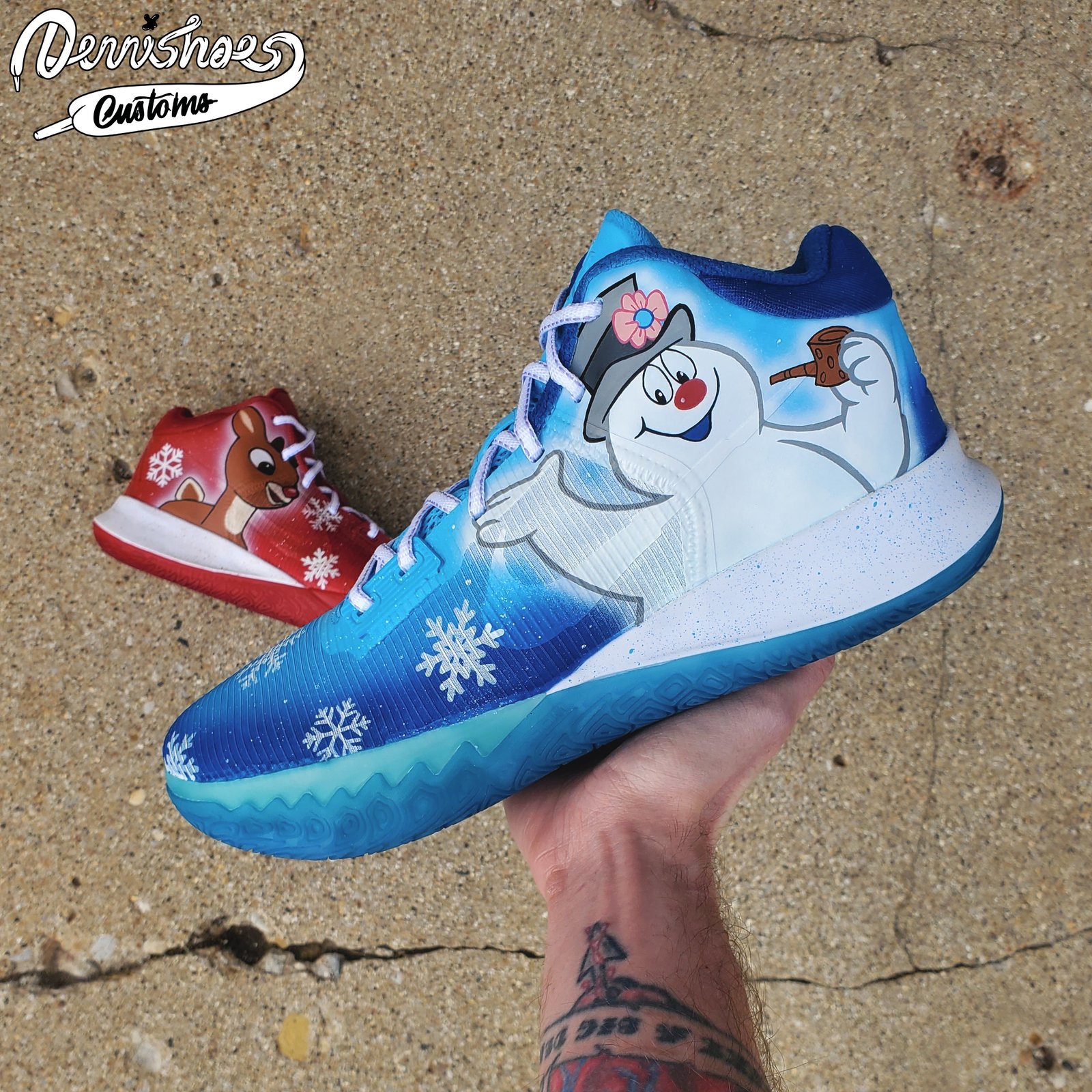 Kyrie 4 shoes sales customize