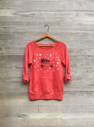 Image of Christmas Sweatshirt in Green or Red