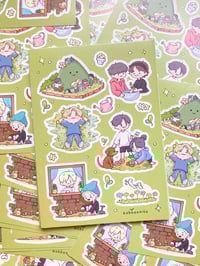 Image 1 of Gardening In The Soop Sticker Sheet