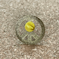 Image 5 of Peace Sign Pin