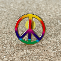 Image 3 of Peace Sign Pin