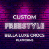 Custom Bella Extreme Classic Platform Clog (Adult)