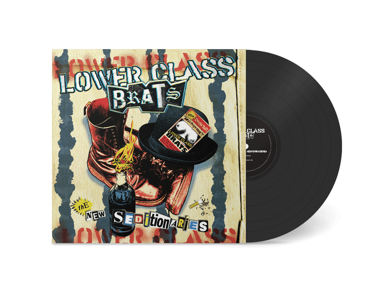 LOWER CLASS BRATS - "The New Seditionaries" LP (NEW PRESSING) | TKO Records